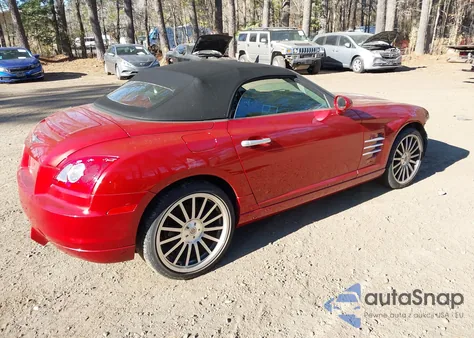 2006 Chrysler Crossfire z USA, uszkodzony, nr VIN 1C3AN55LX6X066114